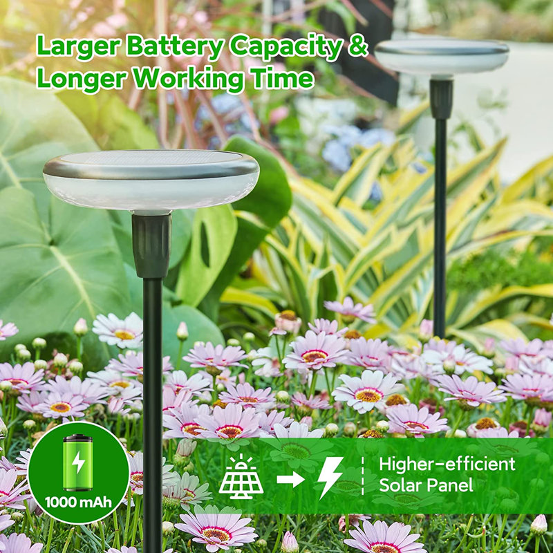 KOOPER Black Low Voltage Solar Powered Integrated LED Pathway Light
